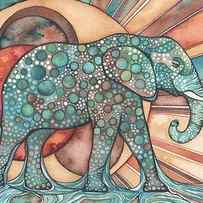 Sunphant Sun Elephant by Tamara Phillips