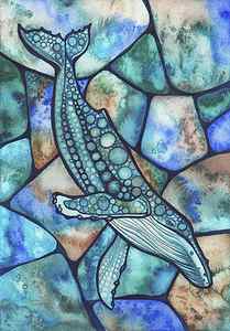 Wall Art - Painting - Humpback Whale by Tamara Phillips