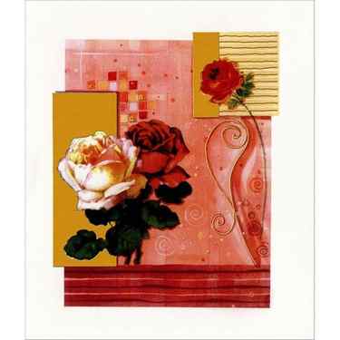 Three Roses Valentine's Day Card