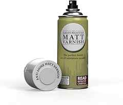 Sponsored Ad – The Army Painter Anti-Shine Matt Varnish, 400 mL Acrylic Spray Varnish, Spray Paint Varnish for Miniature P. 