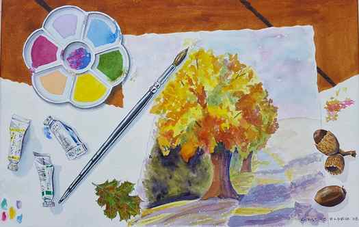 Beginner’s Tips for Painting Autumn Leaves