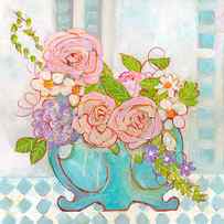 Madison Rose Flowers by Blenda Studio