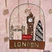 London Snow Globe by Brian Nash