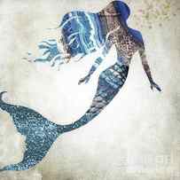 Mermaid I by Mindy Sommers