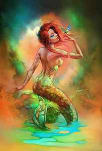Beautiful Mermaid Art Prints