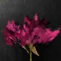 Triumphant Flower- Art by Linda Woods by Linda Woods