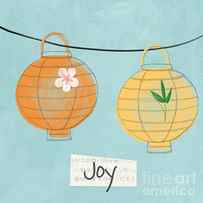 Joy Lanterns by Linda Woods