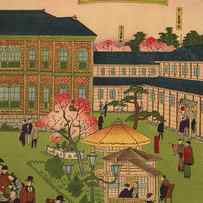 Second national industrial exhibition at Ueno Park #3 by Utagawa Hiroshige