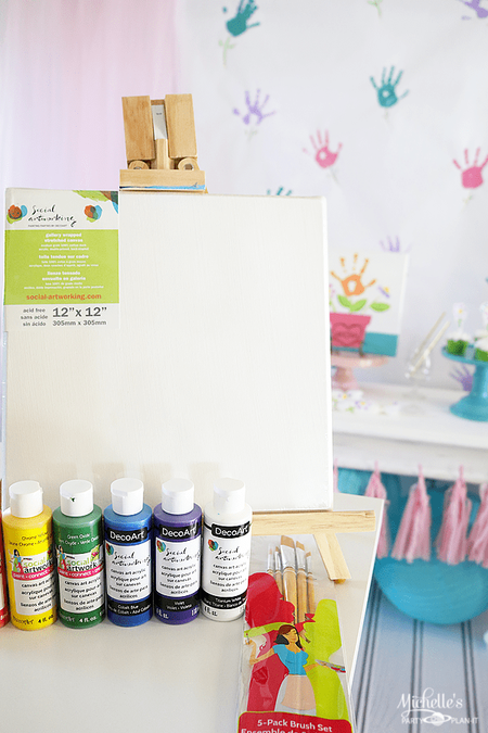 Mommy and Me Painting Party Supplies