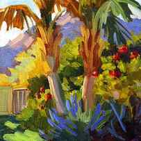 Queen Palms by Diane McClary