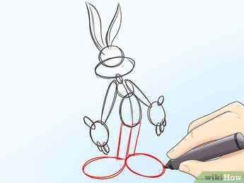 Step 5 For the legs, draw a rectangle for each leg.