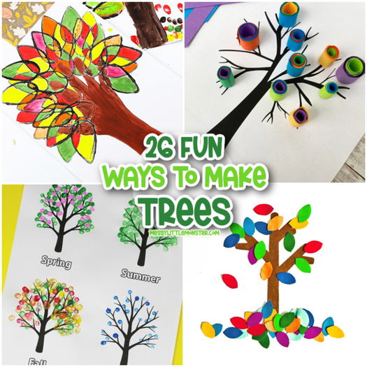 Tree art projects for kids