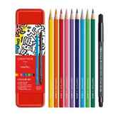 Keith Haring Colour Set of 10 + Marker - Special Edition