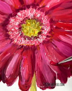 How to Paint a Gerbera Daisy