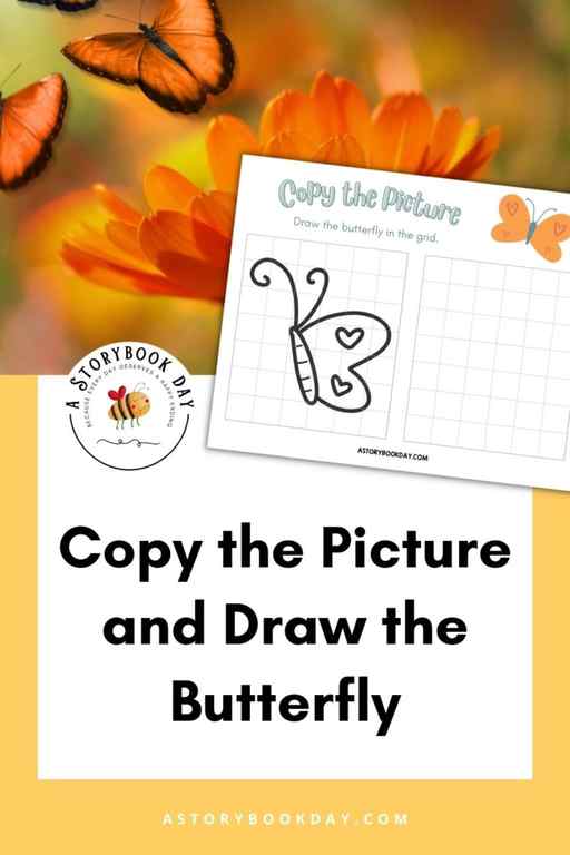 Step 6: Draw two circles on each side of the butterfly’s body.