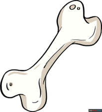 How to Draw a Dog Bone Featured Image