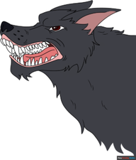 How to Draw a Snarling Wolf Featured Image