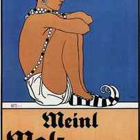  Meinl Malz Kaffee - Coffee Malt - Vintage Advertising Poster by Studio Grafiikka