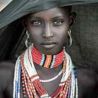 Arbore Tribes Girl by Trevor Cole