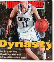 Duke University Bobby Hurley, 1992 Ncaa National Sports Illustrated Cover by Sports Illustrated