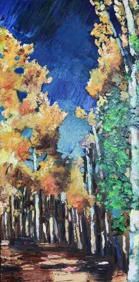 Autumn, gift, impressionism thumb
