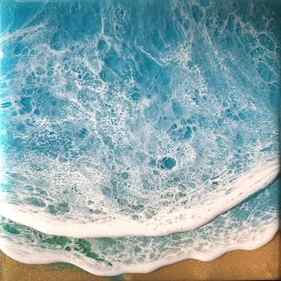 Teal Waves - Shush thumb