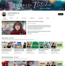 Louise Fletcher Art Youtube Channel