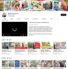 Betty Franks Art Youtube Channel