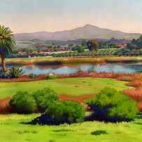 Lago Lindo Rancho Santa Fe by Mary Helmreich