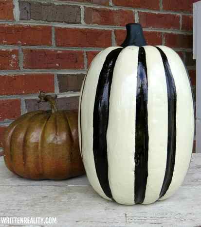 Striped Pumpkin