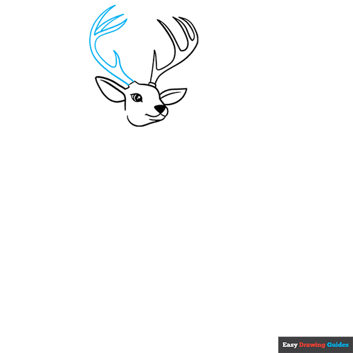 Deer step-by-step drawing tutorial: step 4