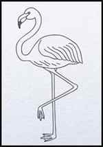 How to Draw Flamingo