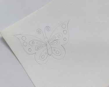 how to draw a butterfly realistic