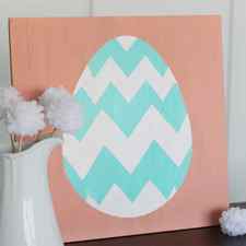 Painted Easter Egg Art