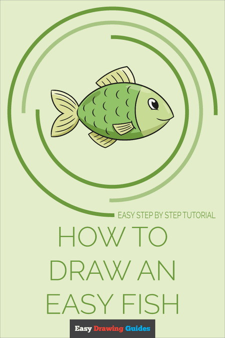 How to Draw an Easy Fish Pinterest Image
