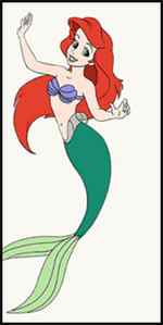 How to Draw Mermaid Ariel