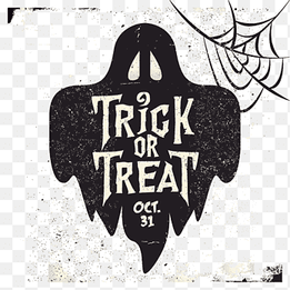Halloween Ghost Trick-or-treating, Halloween ghosts, happy Halloween, text png thumbnail