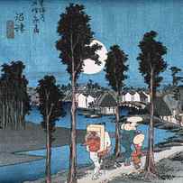 Moon At Numazu, From 53 Stations by Print Collector