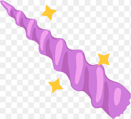 Unicorn horn graphics Illustration, unicorn, purple, violet png thumbnail