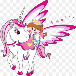 Unicorn horn Drawing, Little girl and unicorn, unicorn and girl, mammal, painted png thumbnail