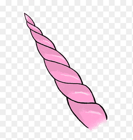 pink rope, Unicorn horn Sticker, Animal Horns s, horse, angle png thumbnail