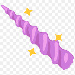 pink horn, Unicorn horn, unicorn, purple, violet png thumbnail