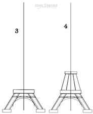How To Draw The Eiffel Tower Step 2