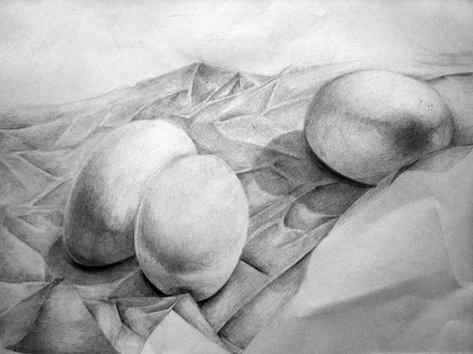 drawing of eggs