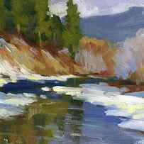 Teanaway River by Diane McClary