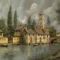 il borgo sul fiume by Guido Borelli