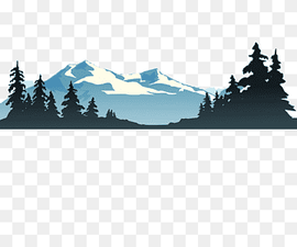 mountain and trees illustration, Lake, mountain, angle, triangle, landscape png thumbnail