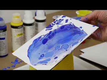 Paint Pouring with Cells - Blick Art Materials FB Live 4/21