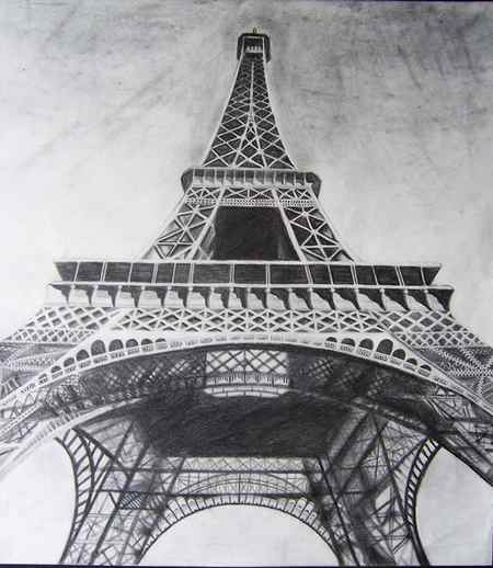 Easy Eiffel Tower Drawing Idea To Try 15