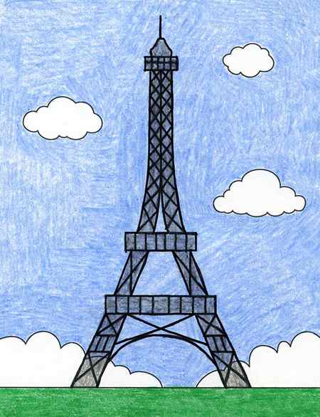 Tips for Eiffel Tower drawing Travel and Life Way